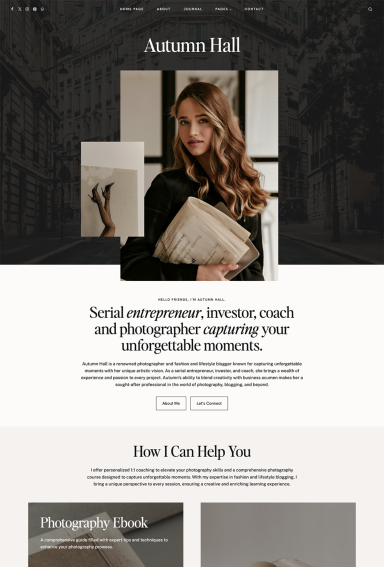 Autumn WordPress Theme