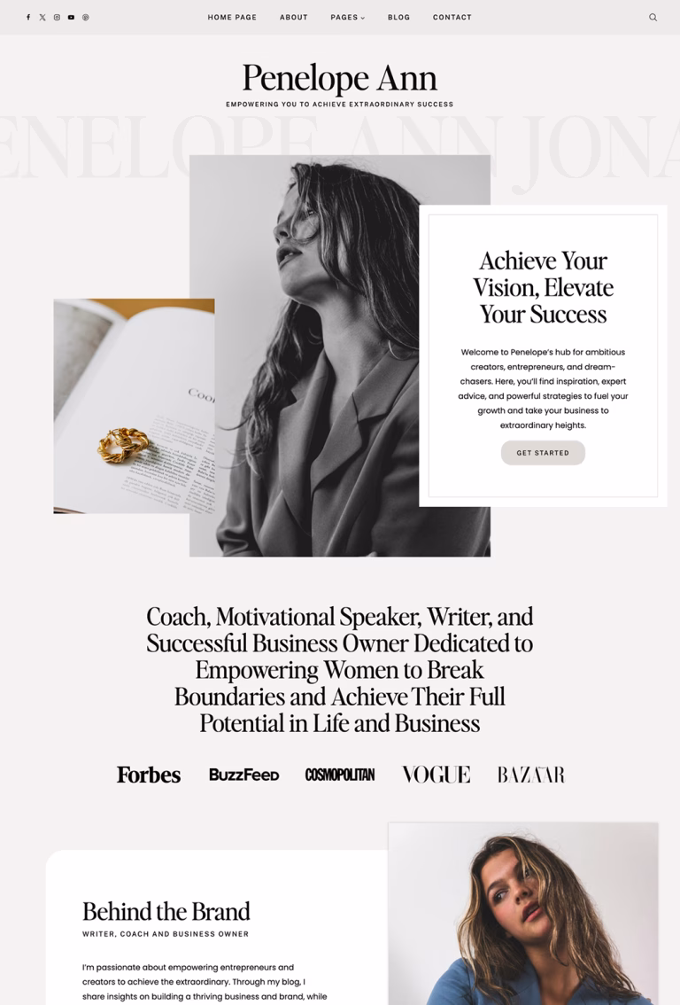 Penelope WordPress Theme